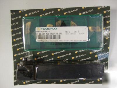 New tool-flo grooving kit 3B .094 widegroove rh GP3/ 