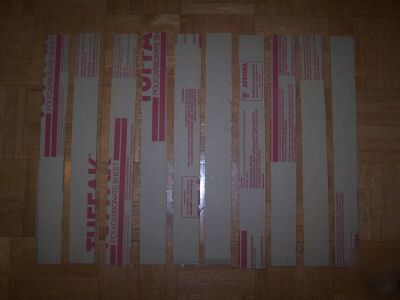 Tuffak polycarbonate 50 pcs clear 1/8