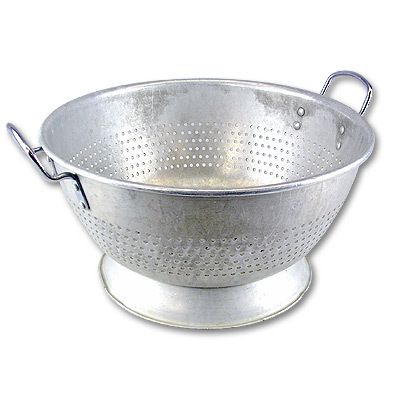 Vollrath commercial 16-quart aluminum colander # 68350