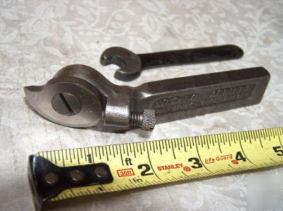 Williams threading cut-off lathe tool holder south bend