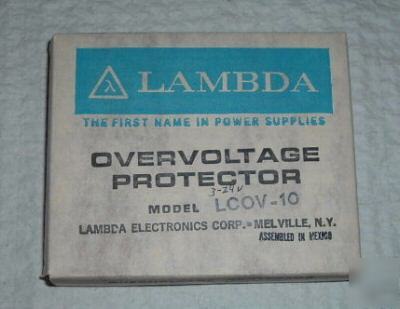 Lambda lcov-10 overvoltage protection module, 3-24 vdc