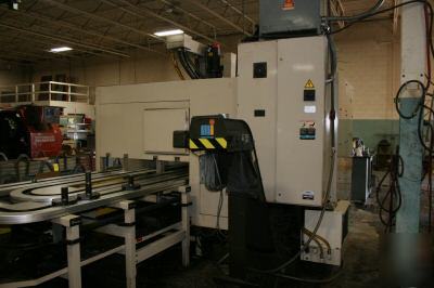 New hitachi seiki vertical cnc lathe w automation 2000