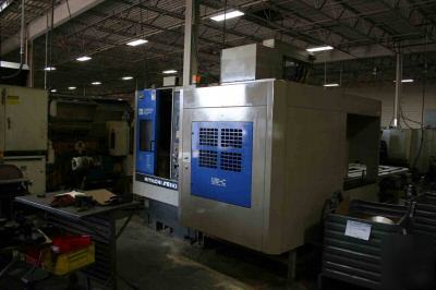 New hitachi seiki vertical cnc lathe w automation 2000