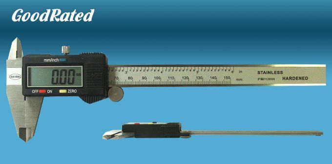 New lcd 6 inch digital vernier calipers micrometer gaug