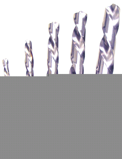 5 pc screw extractor left hand hss wood drill bit set 
