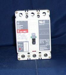 Cutler hammer #HMCP100R3C motor circ protector used