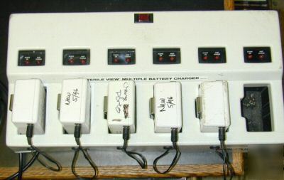 Depuy sterile view multiple battery charger & batteries