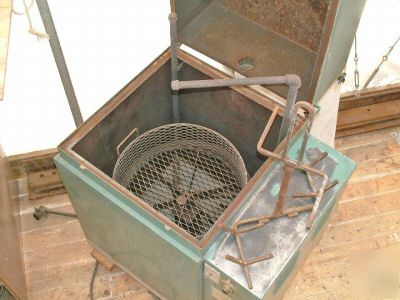 Parts washer storm vulcan hot water pressure spray