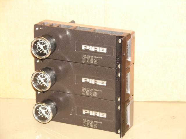 Piab vacuum regulator model: mld 50 MK1 3UNITS.