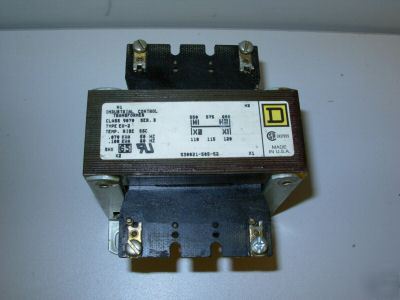 Square d industrial control transformer type eo-2 100VA