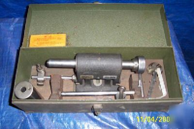 Weldon endmill sharpening fixture in case milling mill 