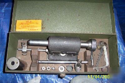 Weldon endmill sharpening fixture in case milling mill 
