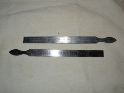  ls starrett 270M series taper gages 2PCS