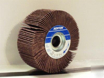  norton flap wheel 3-1/2