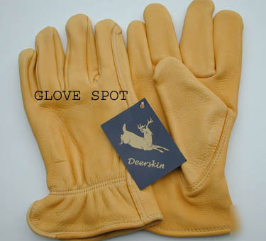 2 pr deerskin gloves car boat house yard lake home $66