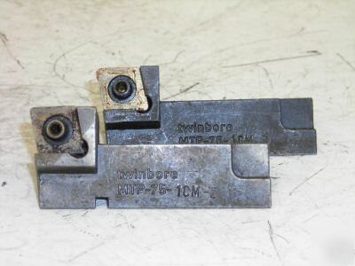 2 used devlieg microbore twin-bore slides mtp-75-1CM-z