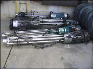 30 h.p. hill mixer inc. homogenizer, s/s-22859