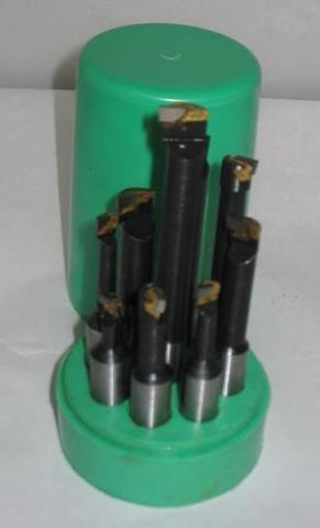 Boring bar set 1/2IN. 9PC C6 4K532