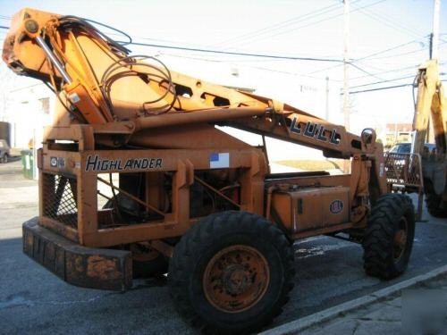 Lull 844 forklift 8,000LB 34' telescoping reach truck