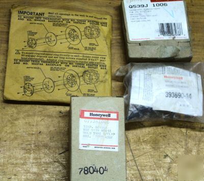 New 41PC lot honeywell heating controls sensors & more 