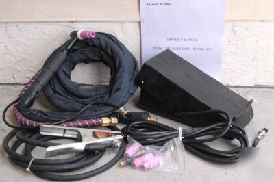 New super 200P aluminum inverter pulse tig welder~CUT50~ 