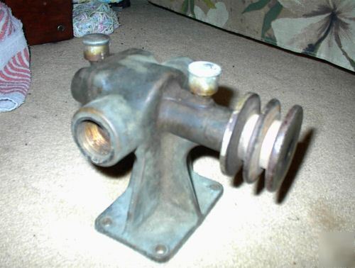 Old brass flex roller pump hypro engineering mi 1000H
