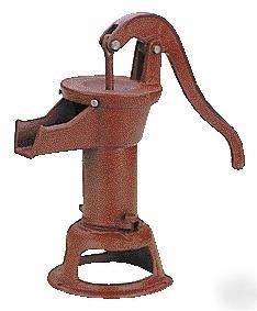 Old fashioned pitcher pump. proven by the pioneers 