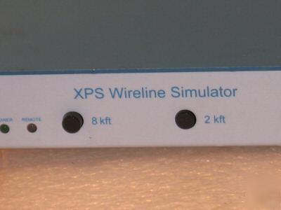 Spirent model xps wireline simulator tested & working