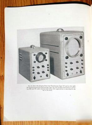 Sylvania electric products oscilloscope manual - 1950S