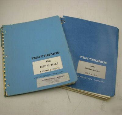 Tektronix 7D11 digital delay service&interim svc manual