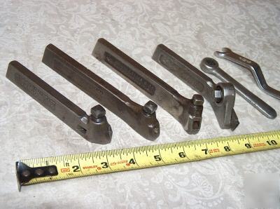 Williams lathe tool holder set cut-off south bend atlas