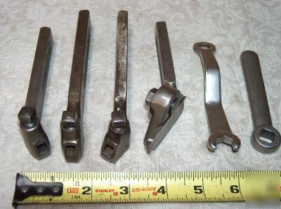Williams lathe tool holder set cut-off south bend atlas