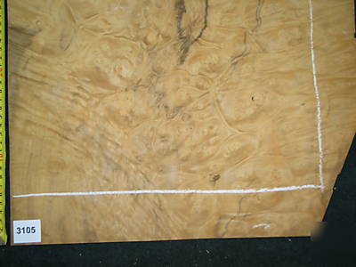 Myrtle burl veneer 16 sq ft lot 3105