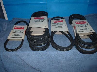 New lot dayton drive belts premium v-belt