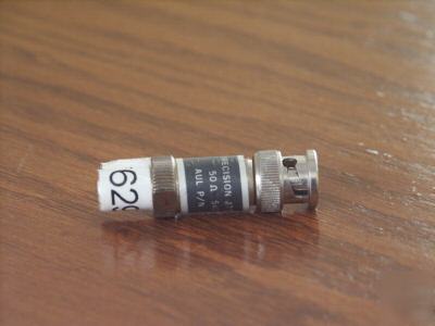 Aul 102495 precision attenuator, 50 ohms 5X(14DB).