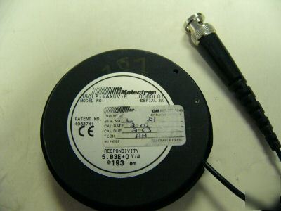 Coherent molectron J50LP-muv laser energy sensor