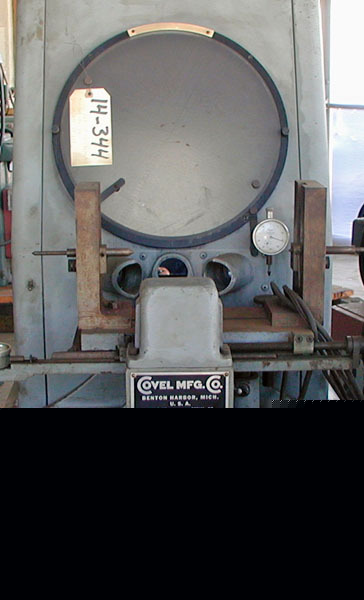 Covel 14 in optical comparator