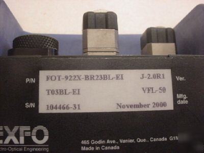 Exfo maxtester fot-920