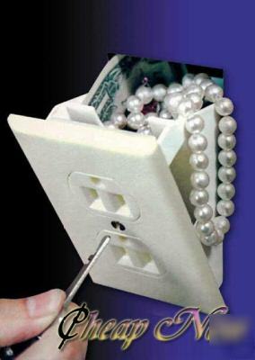 Key entry plug/socket hidden wall safe~smart security