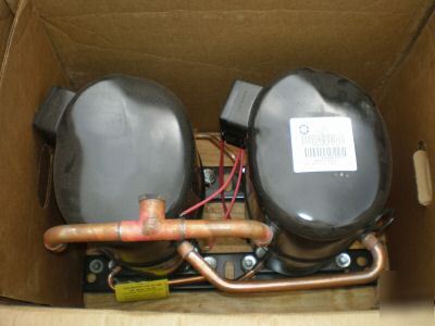 New compressor bristol high temp dual model H2DA124DBEL 