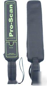 Pro scan handheld metal detector wand security police