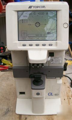 Topcon cl 100 computerized lens meter