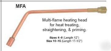 Victor 0387-0060 mfa hvy duty clamshell heating nozzle 