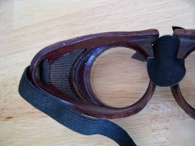 Vintage coverglas safety goggles