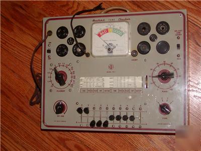 Vintage heathkit tube checker tc-1 tester