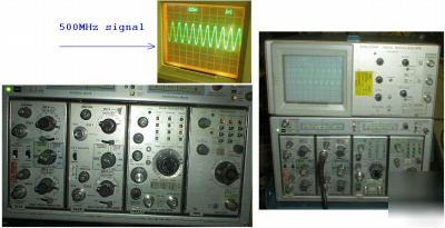 Tektronix 7904A 500MHZ+ lab oscilloscope free sh us 48